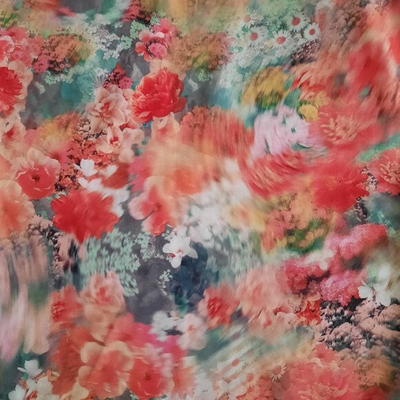 Athleta Refined Zephyr Tank Pink Floral, Size S - Picture 3 of 3